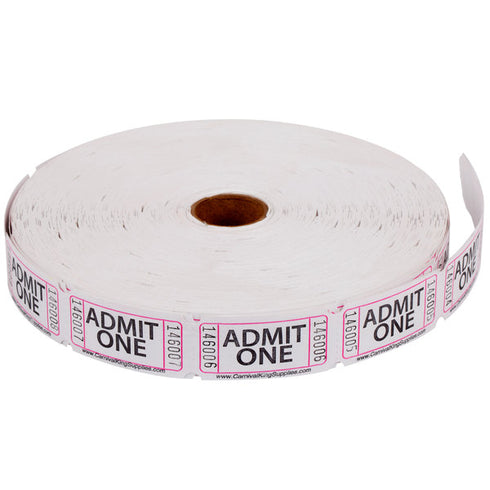 TICKET SINGLE WHITE TICKETS